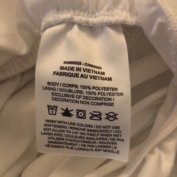 Children’s XL white Nike DRI-FIT running shorts - Picture 9 of 11